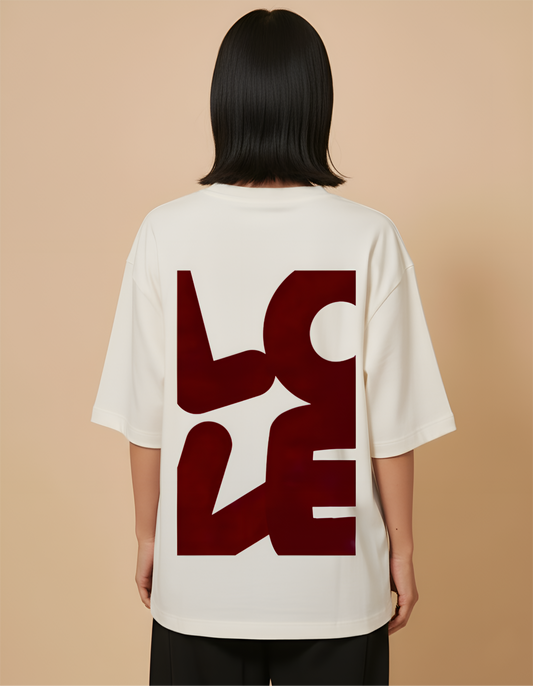 The "L.O.V.E." Statement Oversized T-Shirt