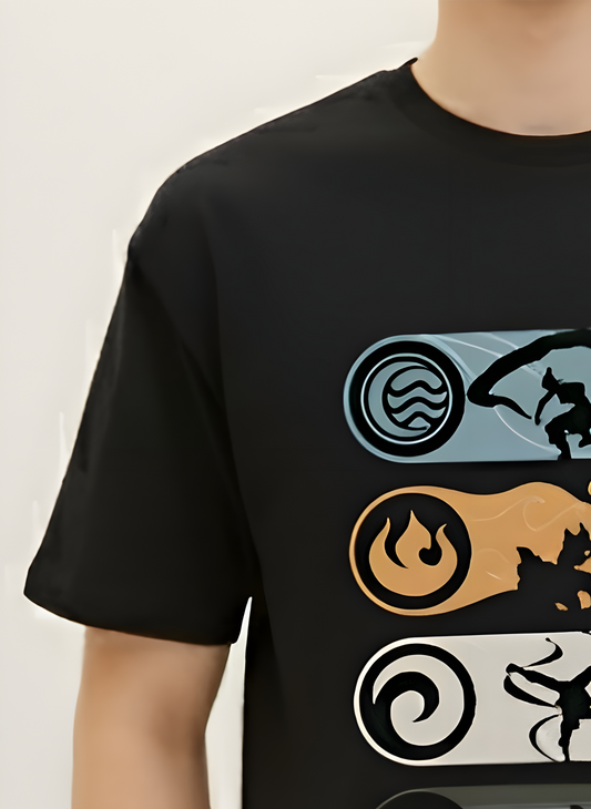 Four Nations Bending T-Shirt