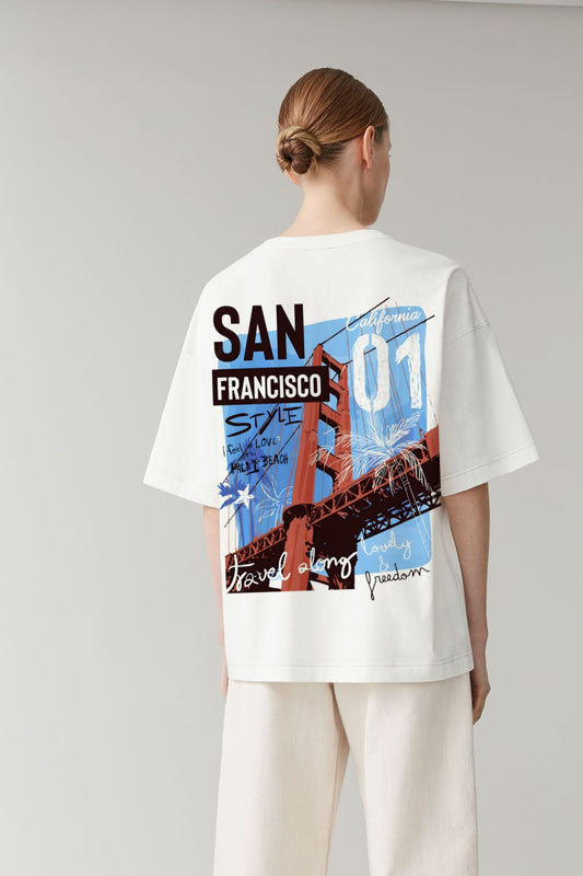 The "San Francisco Travel" Oversized T-Shirt