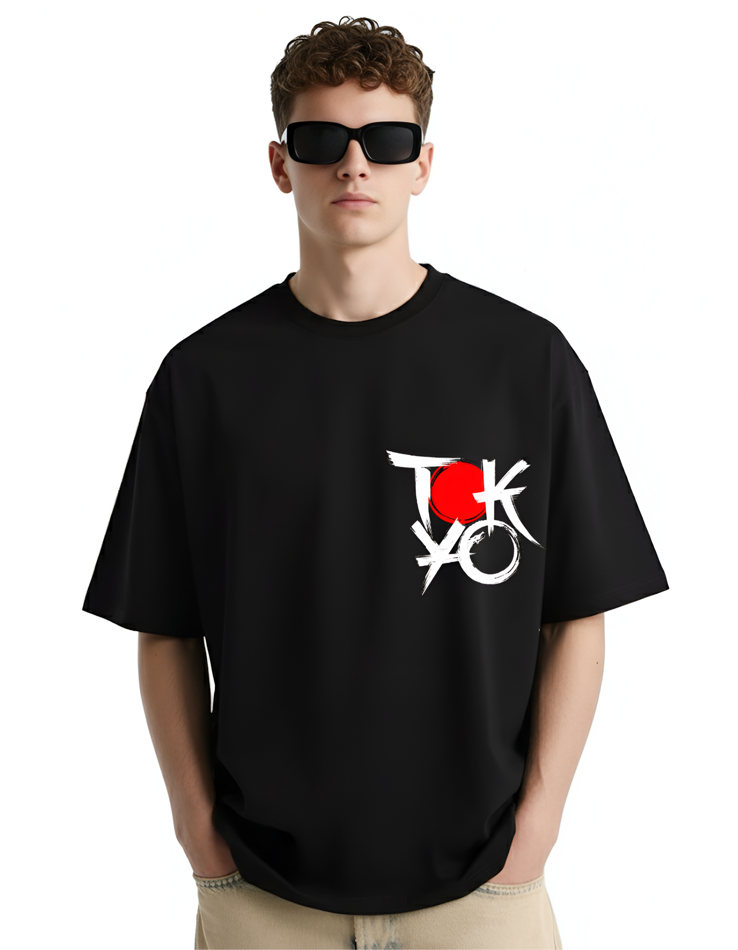 The "Tokyo Pagoda" Oversized T-Shirt