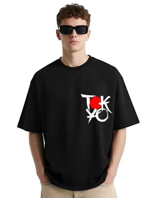 The "Tokyo Pagoda" Oversized T-Shirt
