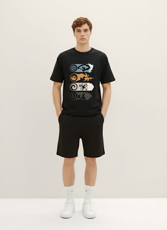 Four Nations Bending T-Shirt