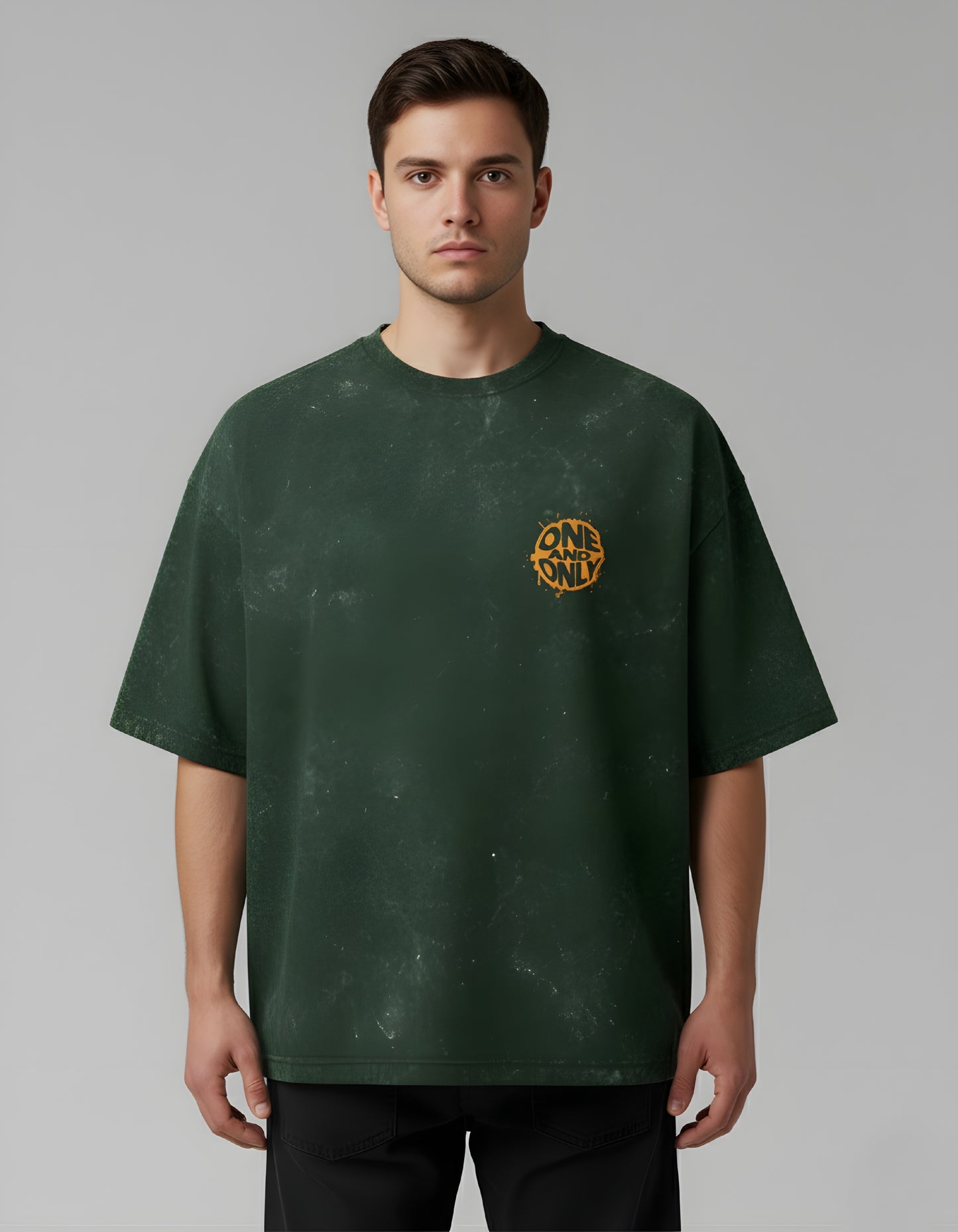 ONE AND ONLY - The Heavyweight Acid Wash  T-Shirt