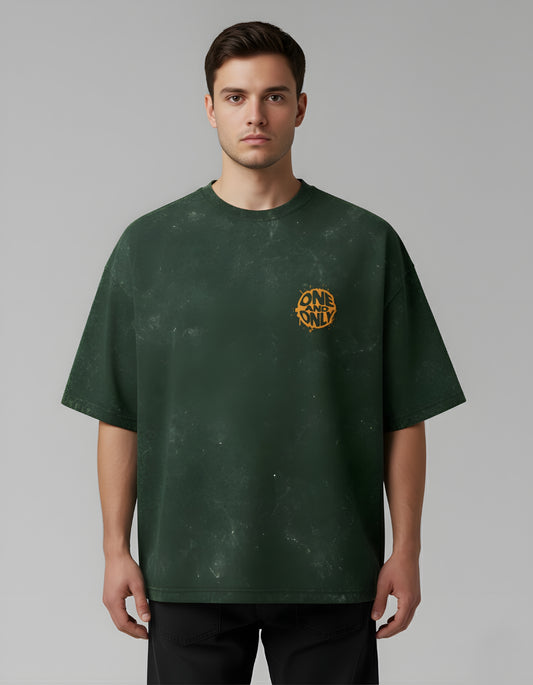 ONE AND ONLY - The Heavyweight Acid Wash  T-Shirt